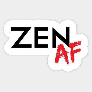 Zen AF Sticker